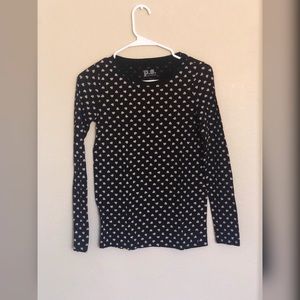 Hearts Girls Long Sleeve Shirt